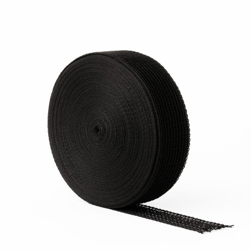 ROLKA 50 m - SIATKA WĘDLINIARSKA DO WĘDZENIA - czarna 18 cm - ROBIMY DYM