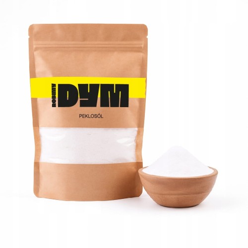 PEKLOSÓL - sól peklująca - PEKLOWA- 1 kg - ROBIMY DYM