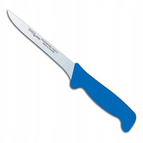 Nóż masarski / trybownik - POLSKARS nr 3 - 17,5 cm – niebieski - ROBIMY DYM