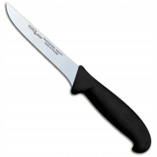 Nóż masarski / rzeźniczy - POLSKARS nr 14 - 15 cm – czarny - ROBIMY DYM