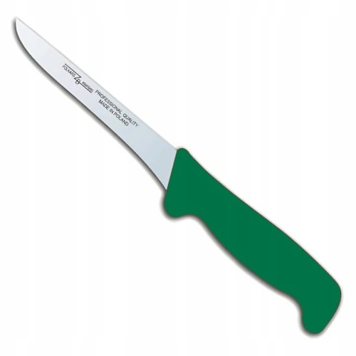 Nóż masarski / rzeźniczy - POLSKARS nr 13 - 15 cm – zielony - ROBIMY DYM